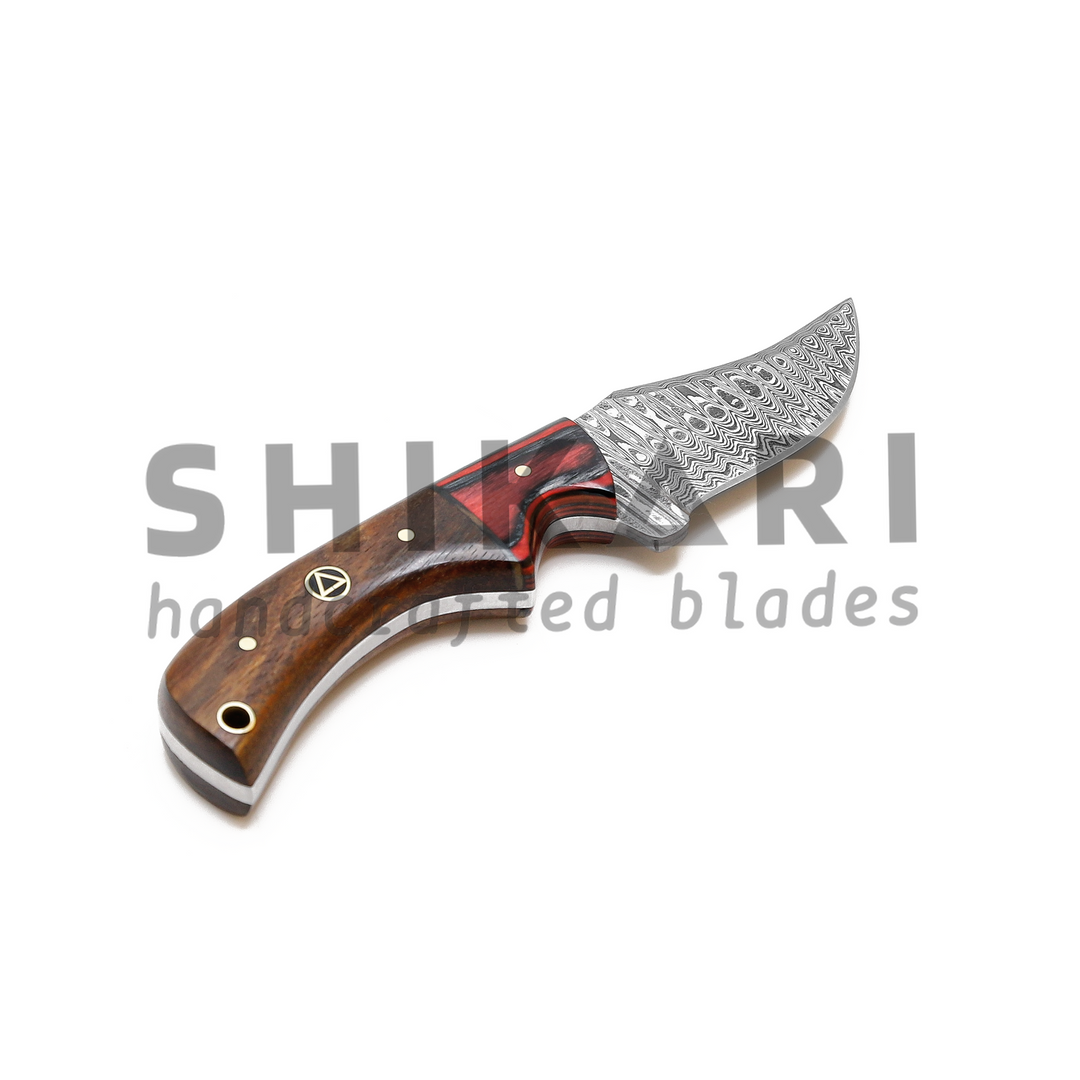 SQL-022 Damascus Skinner Knife