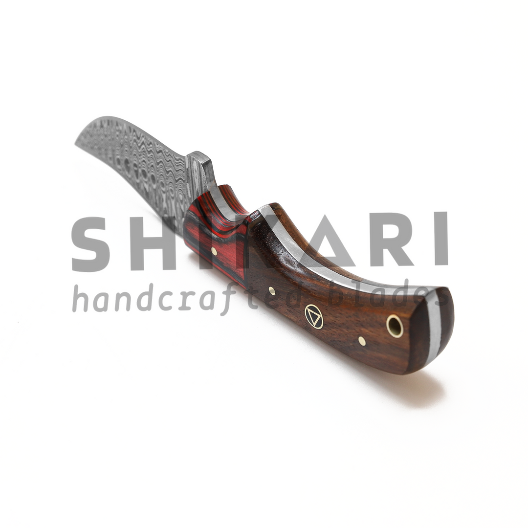 SQL-022 Damascus Skinner Knife