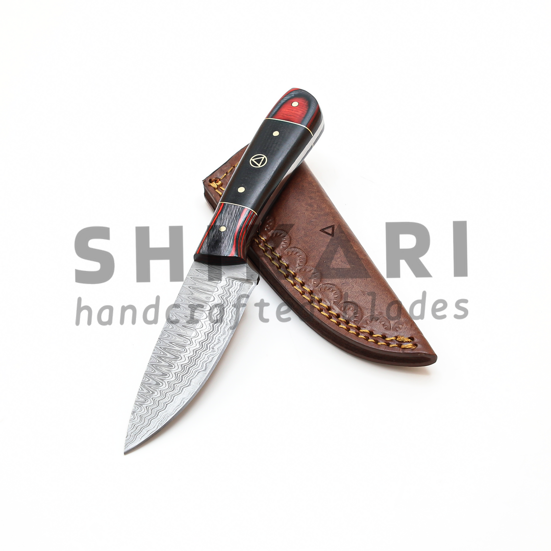 SQL-002 Damascus Hunting Knife