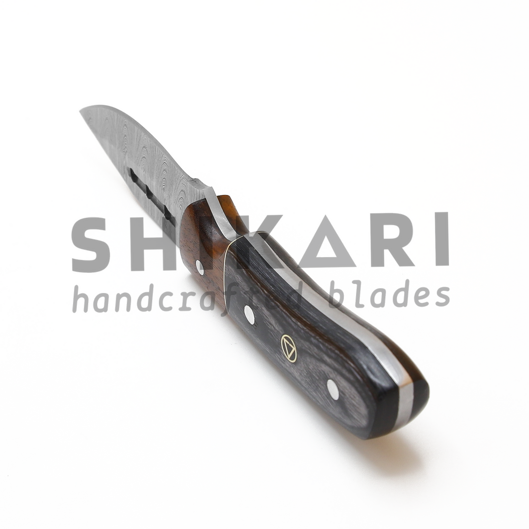 SQL-005 Damascus Hunting Knife