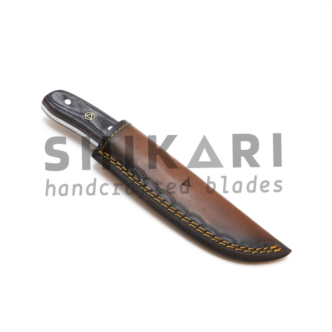 SQL-005 Damascus Hunting Knife