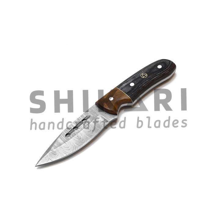 SQL-005 Damascus Hunting Knife