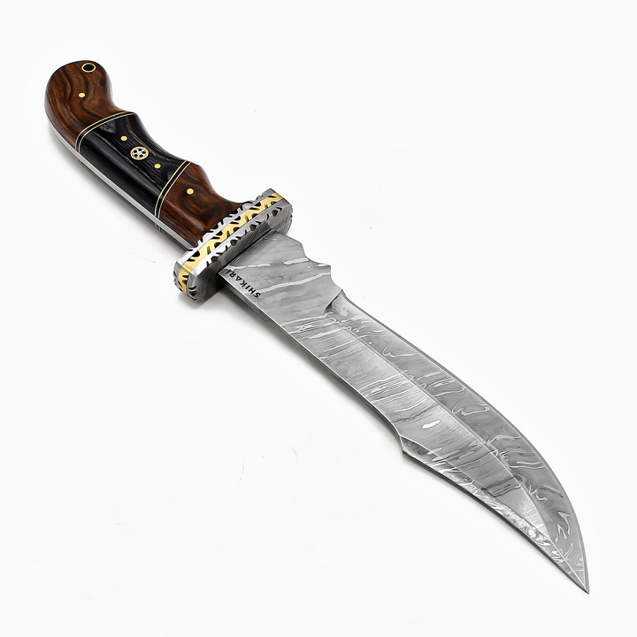 SQL-070 Damascus Hunting Knife