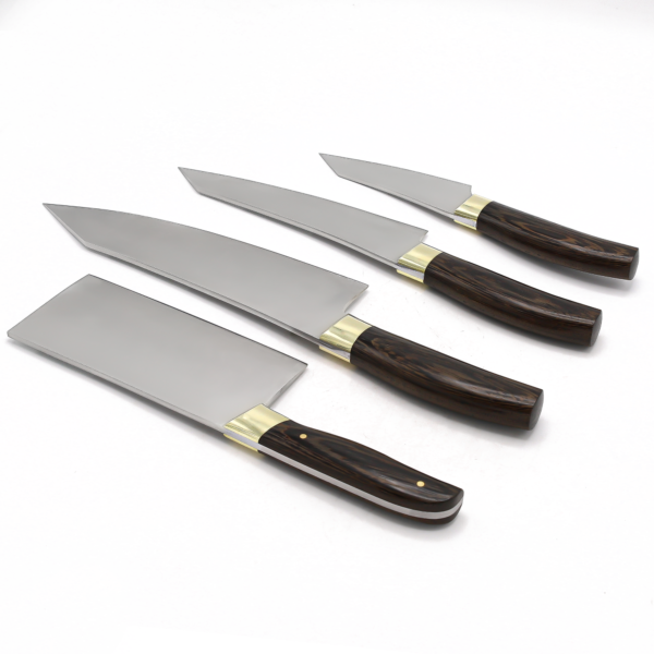 SQL-049 Damascus Chef Knives Set - Image 3