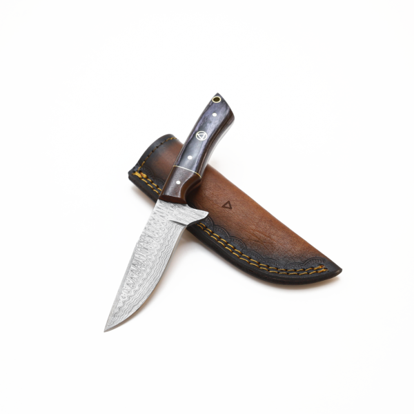 SQL-012 Damascus Hunting  Knife - Image 3