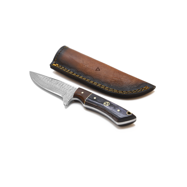 SQL-012 Damascus Hunting  Knife - Image 4