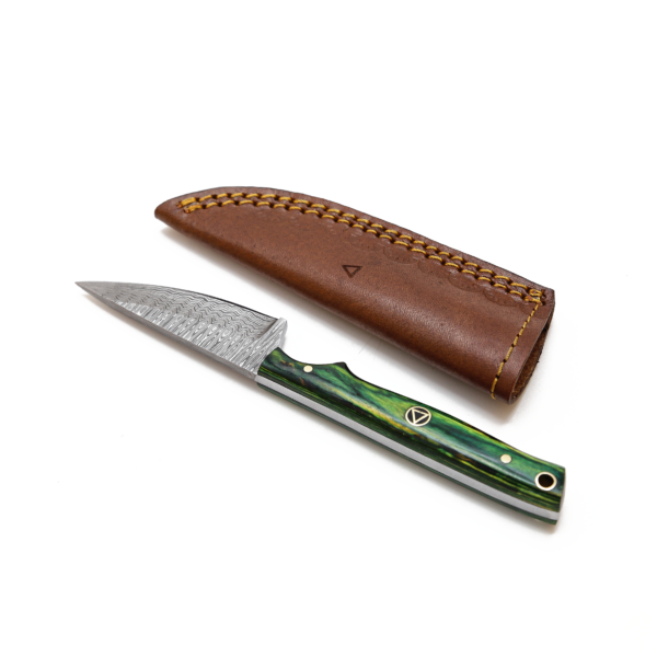 SQL-003 Damascus Skinner Knife - Image 6