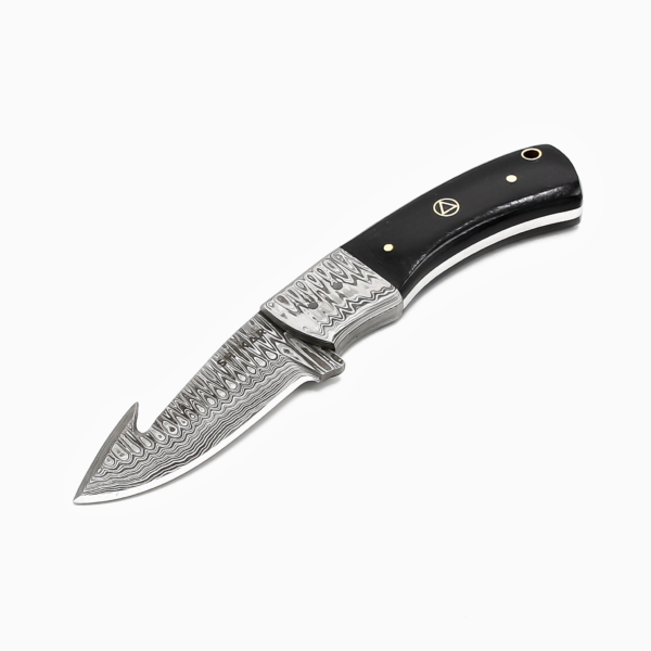 SQL-053 Damascus Skinner Knife - Image 3