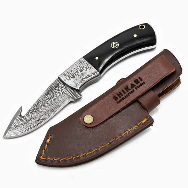 SQL-053 Damascus Skinner Knife