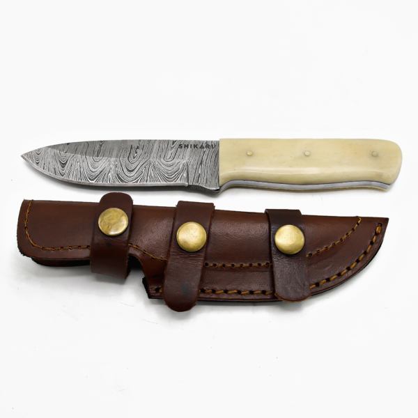 SQL-060 Damascus Hunting Knife - Image 5