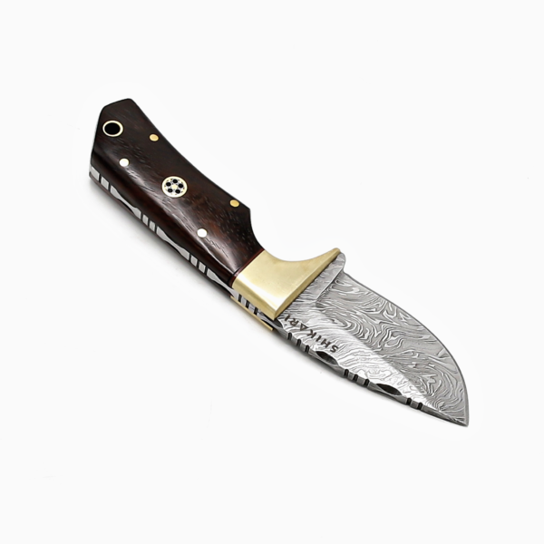 SQL-067 Damascus Skinner Knife - Image 3
