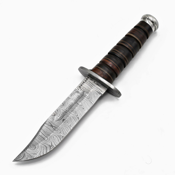 SHIKARI DAMASCUS KNIFE SQL-058 - Image 2