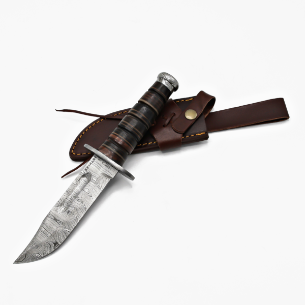 SHIKARI DAMASCUS KNIFE SQL-058 - Image 5