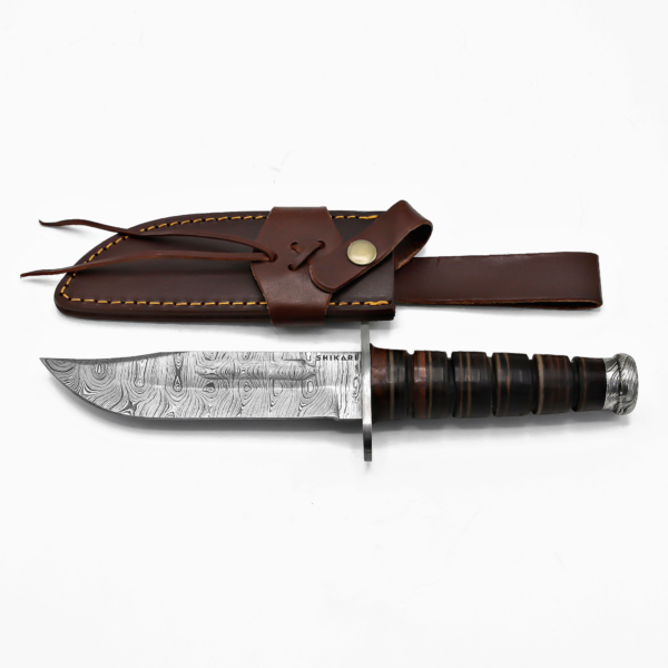 SHIKARI DAMASCUS KNIFE SQL-058 - Image 7