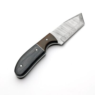 GK-036 Damascus Tanto Knife and Micarta Handle