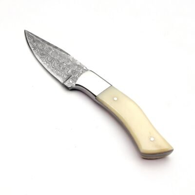 MI-007 Damascuss Blade and Bone Handle