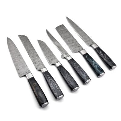 OE-014 10 Pcs Damascuss Chef Set